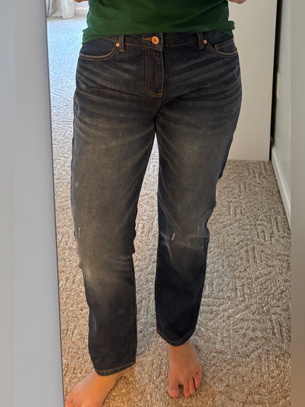 cabi Women's Straight Malibu Jeans 8 fall old money classic mom-jeans timeless - Picture 12 of 12